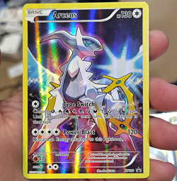 Pokemon TCG Arceus XY116 XY Promo Holo EN 2016 HP130 Basic Trading Card - Image 1