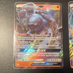 Pokemon TCG GX Holo Card Lot 3 Carracosta GX SM239 Toxapex GX 57/145 - Image 2