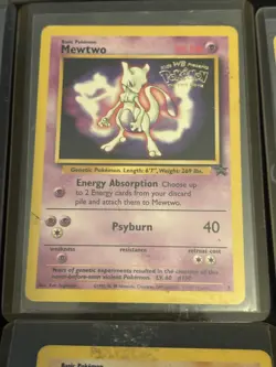 Pokemon TCG Vintage Promo Card Lot 30+ Mewtwo Mew Pikachu Holo/foil Lot +More! - Image 3