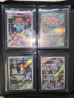 Pokemon TCG Scarlet & Violet 151 Lot 20 Card lot with top load binder included - Image 1