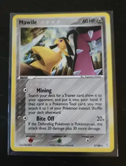 Mawile EX Crystal Guardians Holo Pokemon TCG Card 9/100 - Image 1
