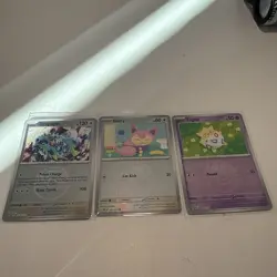 Pokemon TCG Cards Love Ball 3 card Lot Terapagos, Skitty, and Togepi - Image 1