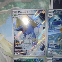 Pokemon TCG Illustration Rare Card Lot Of 8 - IR Mixed S&V-Mega Cards English - Image 4