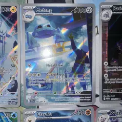 Pokemon TCG Illustration Rare Card Lot Of 8 - IR Mixed S&V-Mega Cards English - Image 5