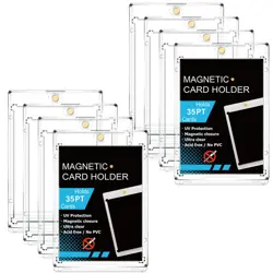Magnetic Loader Card Loader 35pt UV Protection Storage Trading Card Protective C - Image 1