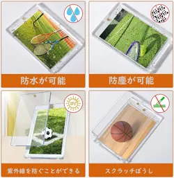Magnetic Loader Card Loader 35pt UV Protection Storage Trading Card Protective C - Image 2
