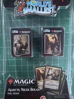 World's Smallest AJANI VS NICOL BOLAS Mini Duel Decks Magic The Gathering MTG - Image 1