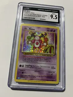 Pokemon TCG CGC 9.5 2023 Trading Card Game Classic Mr. Mime 013/034 Holo - Image 3