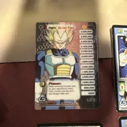 Vegeta Limited 1-3 + HT Cell Saga DBZ CCG Personality Card Set Dragon Ball Z - Image 2