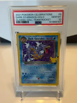 Celebrations Classic Collection Dark Gyarados 8/82 Holo ENG PSA 10 - negotiable - Image 1