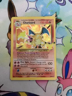 Pokemon TCG: Charizard 4/102 Celebrations Classic Collection Holo - Image 1