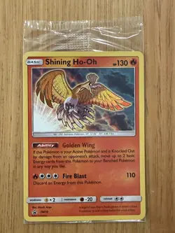 Pokemon Shining Ho-Oh Promo SM70 Shining Legends Holo SEALED NM-M - Image 1