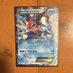 Pokemon Ash-Greninja EX XY133 XY Promo Holo 170 HP English Pokemon TCG - Image 1