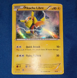 The Pokemon Company Pokemon TCG Pikachu Libre Promo 30/30 Holo 80 HP EN 2016 - Image 1