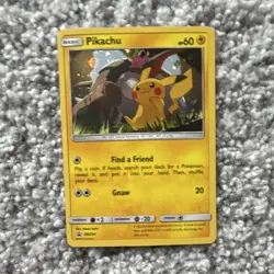 Pokemon TCG Pikachu SM234 Promo Cards Holo Promo English 2019 60 HP - Image 1