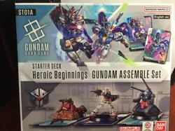 Gundam Card Game: Gundam Assemble - Heroic Beginnings Starter Set ST01A English - Image 1