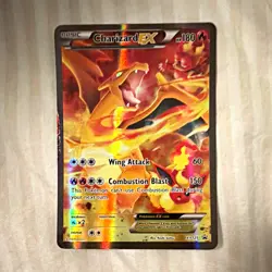 Pokemon TCG Charizard EX XY121 Promo Holo XY English HP 180 2016 - Image 1