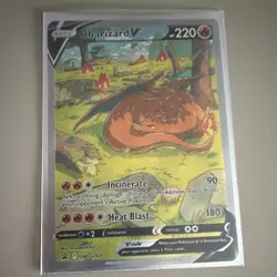 Pokemon TCG Charizard V SWSH260 Sword & Shield Promo Holo English 220 HP - Image 1