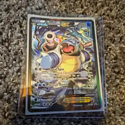 Blastoise EX XY122 XY Promo Holo Pokemon TCG Card English 2014 - Image 1