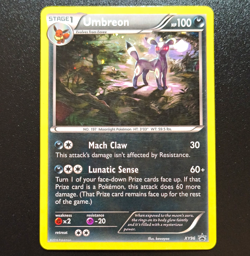 Pokemon TCG Umbreon XY Black Star Promo XY96 2016 Holo English MP-LP - Image 1