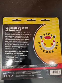 Pokemon TCG Pokemon Day 2026 Collection Box 30th Anniversary Brand New & Sealed - Image 2