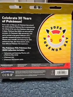 Pokemon TCG: Pokemon Day 2026 Collection New Sealed - Image 2