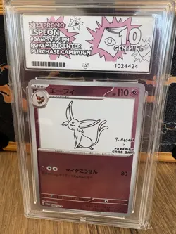 Pokemon Ace 10 Espeon Yu Nagaba Promo Card 066/Sv-p Japanese Edition - Image 2