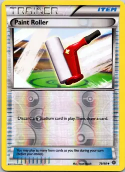 Paint Roller 79/98 XY-Ancient Origins Reverse Holo - Pokemon Card LP - Image 3