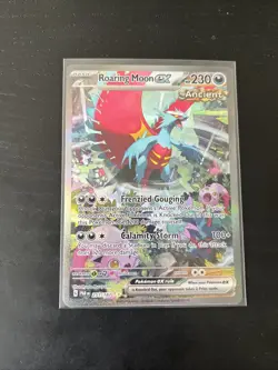 Pokemon TCG Roaring Moon EX Paradox Rift Card Sir 251/182 NM/M Condition - Image 3
