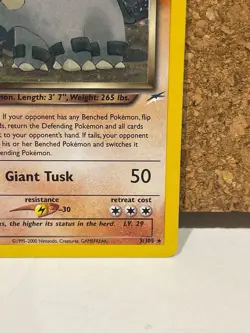 Pokemon Dark Donphan TCG Holo Card Neo Destiny Series 3/105 - Image 4