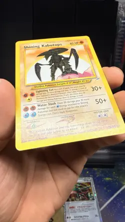 Pokemon Neo Destiny TCG #108/105 Shining Kabutops Secret Rare Card LP+ - Image 5