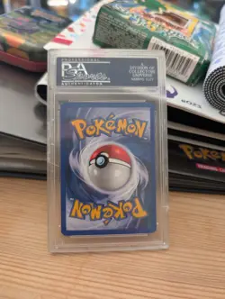 First Edition 2001 Pokemon Neo Revelation 1/64 Ampharos Holo PSA NM-MT 8 - Image 2