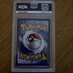 Pokemon TCG Victreebel Jungle 14/64 Holo Unlimited Rare No Symbol Error PSA 7 - Image 2