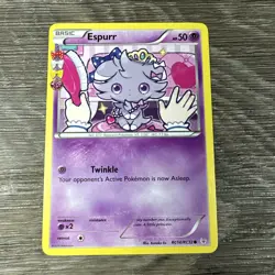 Espurr RC14/RC32 NM/Mint Generations Radiant Collection Pokemon Card TCG - Image 1