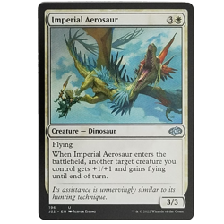 x1 Imperial Aerosaur J22 MTG M/NM Uncommon White Creature Dinosaur TCG CCG - Image 1