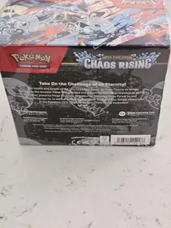 Pokemon Chaos Rising ME04 Booster Box TCG NEW SEALED - Image 3