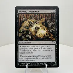 Blowfly Infestation 58/301 - Shadowmoor Regular - MTG Magic The Gathering - Image 1