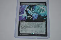 MTG magic SPIDERMAN spm EXTENDED ART INTERDIMENSIONAL WEB WATCH #278 RARE - Image 1