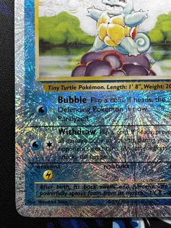 Squirtle 95/110 Legendary Collection Reverse Holo Vintage Pokemon Card LP/NM - Image 5