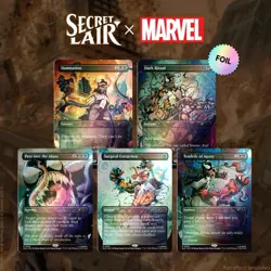 Foil VENOM UNLEASHED Colors Marvel's Spider-Man Secret Lair Drop SLD MTG PRESALE - Image 1