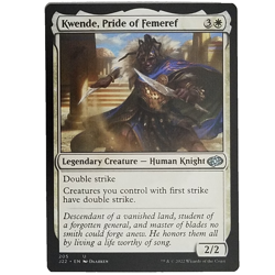 x1 Kwende, Pride of Femeref J22 MTG M/NM Uncommon White Legendary Creature TCG - Image 1