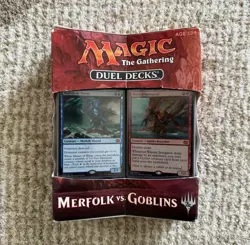 Duel Decks: Merfolk vs. Goblins Box Set Magic The Gathering MTG Factory Sealed - Image 1
