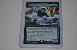 MTG magic SPIDERMAN spm EXTENDED ART HYDRO MAN FLUID FELON #250 RARE - Image 1