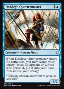 Deadeye Quartermaster - Light Play MTG Ixalan - Image 1