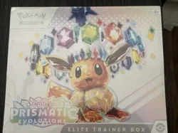 Pokemon Prismatic Evolutions ETB Elite Trainer Box Brand New Factory Sealed - Image 1