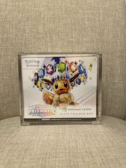 Prismatic Evolutions Pokemon Center Elite Trainer Box - PC ETB Sealed - Image 1