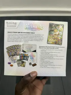 Pokemon Center Prismatic Evolutions Elite Trainer Box New & Sealed (Minor Hole) - Image 2