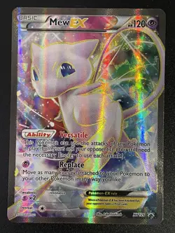 Mew EX XY126 Pokemon 2016 Black Star Promo Full Art Rare Card Lightly Played - Image 1