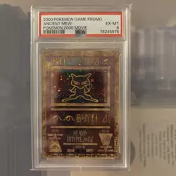 Ancient Mew PSA 6 - 2000 Pokemon Game Promo - Pokemon 2000 Movie - Image 1