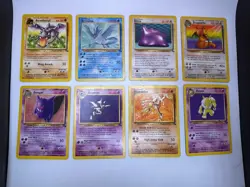 1999 Pokemon FOSSIL Set COMPLETE Unlimited Edition NON HOLO Cards 16-62 Lot RARE - Image 1